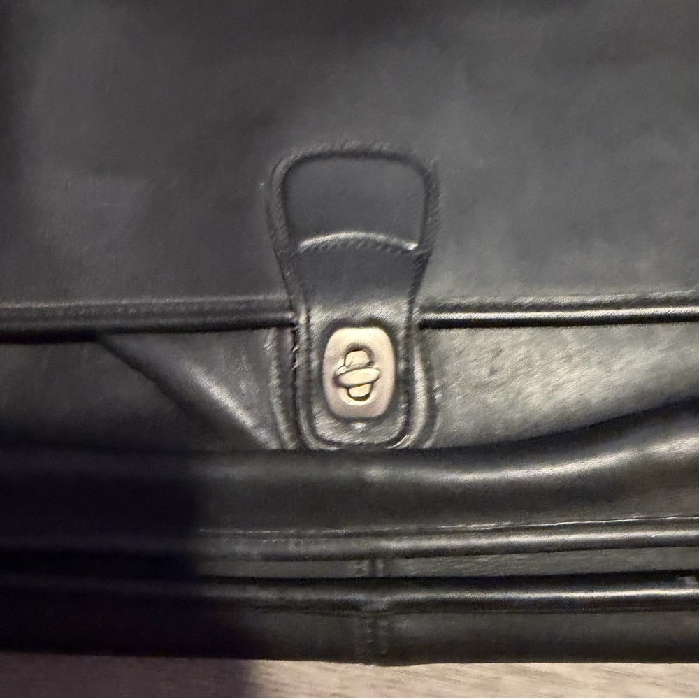 Vintage Coach Metropolitan Leather Briefcase Messenger Crossbody Bag Model 5180. - Picture 5 of 11